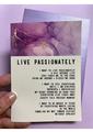 Warm Human Live Passionately Greeting Card