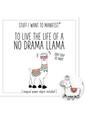 Warm Human to Be A No Drama Llama