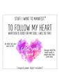 Warm Human to Follow My Heart