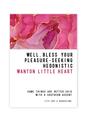 Warm Human Wanton Heart Greeting Card