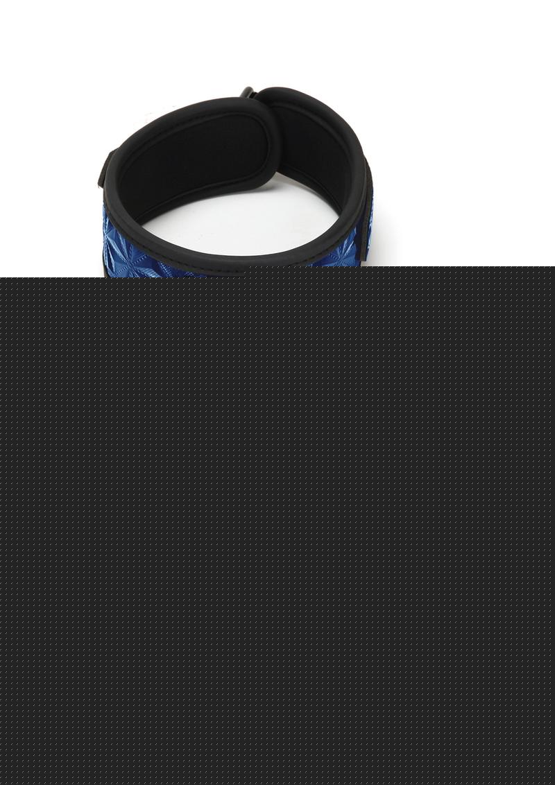 WhipSmart Diamond Collar and Leash - Blue