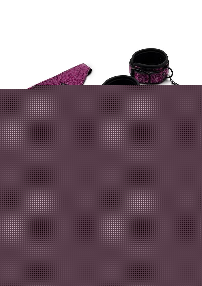 WhipSmart Dragons Lair 5pc Bondage - Black - Set