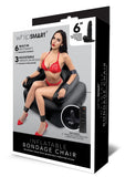 WhipSmart Inflatable Bondage Chair - Black