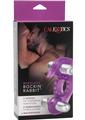 Wireless Rocking Rabbit Vibrating Cock Ring with Clitoral Stimulation