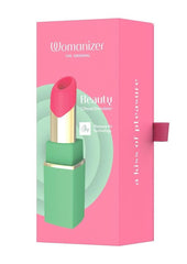 Womanizer Beauty Rechargeable Clitoral Stimulator - Green/Pink