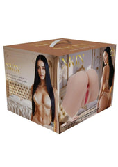 Xkin Ivy Lane Dual Entry Bodyforms Masturbator - Pussy/Ass - Vanilla