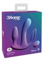 3Some Total Ecstasy Silicone Rechargeable Vibrator with Remote Control