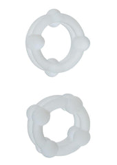 Alpha Liquid Silicone Double Stacker Rings