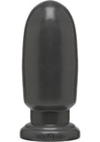American Bombshell Shell Shock Anal Plug - Grey/Gun Metal - Large