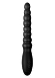 Ass-Sation Magic Wand Rechargeable Silicone Anal Vibrator - Black