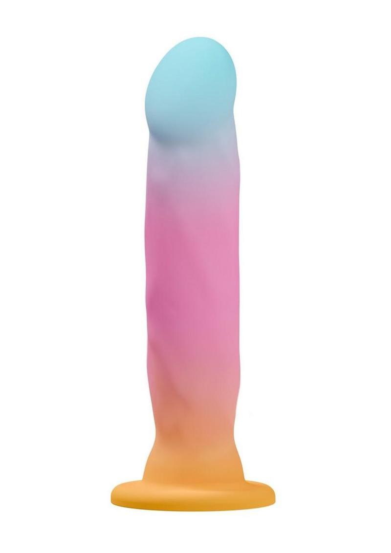 Avant Golden Dawn Silicone Artisan Dildo - Multicolor