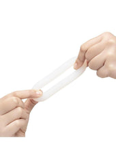 B-Vibe Flex Ring Loop Silicone Cock Ring