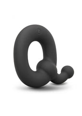 B-Vibe Flex Ring Tap Silicone Cock Ring - Black