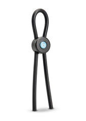 B-Vibe Lasso Grip Adjustable Silicone Cock Ring - Black
