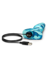B-Vibe Rimming Plug 2 Rechargeable Silicone Anal Plug - Camo