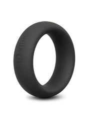 B-Vibe Snug Ring Silicone Cock Ring - Black - 40mm