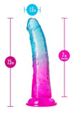 B Yours Beautiful Sky Dildo 7in Sunset