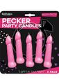 Bachelorette Party Pecker Party Candles