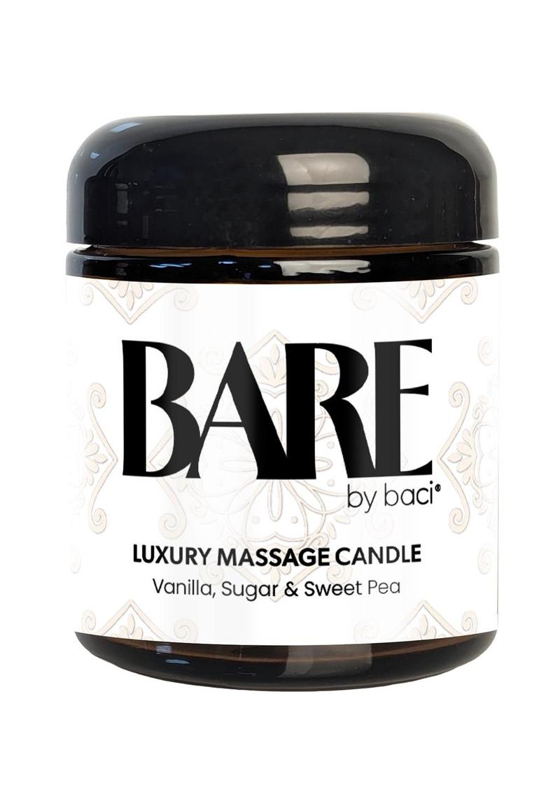 Baci Bare Massage Candle- 4oz Vanilla