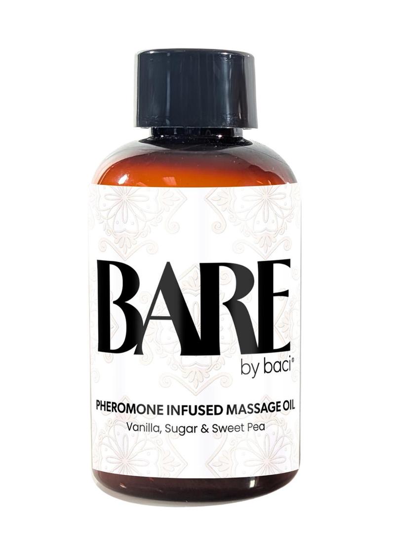 Baci Bare Massage Oil- 4oz Vanilla
