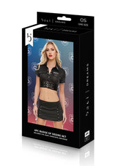 Badge Of Desire 4pc Set Black-Os