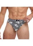 Banana Cabana Thong - Black/White - Large/Medium