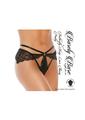 Barely Bare Butterfly Strap Lace Thong Panty