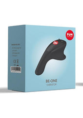 Be-One Silicone Finger Vibrator - Black