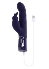 Big Deal Girthy Rechargeable Silicone Rabbit Vibrator