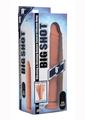 Big Shot Silicone Vibrating and Twirling Remote Control Rechargeable Dildo