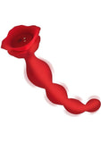 Bloomgasm Beaded Bloom 9x Rechargeable Silicone Beaded Rose Anal Vibrator