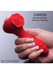 Bloomgasm Caress Rotating Bead Rechargeable Silicone Vibrator