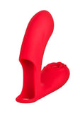 Bloomgasm Rose Touch Pulsing Rechargeable Silicone Finger Vibrator