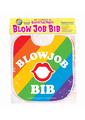 Blow Job Bib - Multicolor/Rainbow