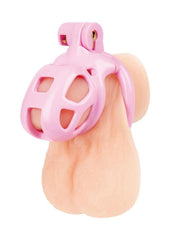 Blueline Small Humiliation Acrylic Prisoner Cock Cage - Pink