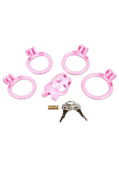 Blueline Small Humiliation Acrylic Prisoner Cock Cage