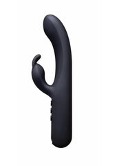 Bodywand Digi Rabbit Silicone Rechargeable Dual Stimulating Vibrator - Black