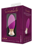 Bodywand Socialite Lola Jeweled Base Vibe with Swirl Texture