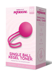 Bodywand Squeeze Single Ball Kegel Toner 37g - Pink