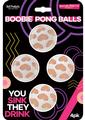 Boobie Beer Pong Balls - 4 Per Pack
