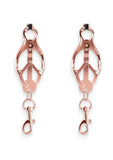 Bound Nipple Clamps C3 - Metal/Rose Gold