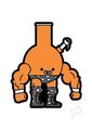 Box Brown Dusty Bong Enamel Pin