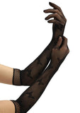 Butterfly Lace Opera Glove - Black