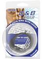 C and B Gear Snap Cock Ring with Leash