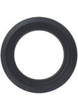 Caesar Silicone Cock Ring - Black