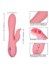 California Dreaming Pasadena Player Rechargeable Rotating Silicone Vibrator