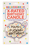 Candyprints X-Rated Birthday Candle