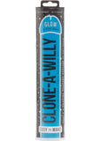 Clone-A-Willy Silicone Dildo Molding Kit with Vibrator - Blue/Glow In The Dark