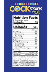 Cock Rockets Oral Sex Candy - Strawberry