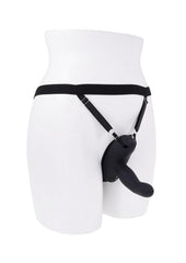 Come Closer Rechargeable Silicone Strap-On Vibrator with Remote